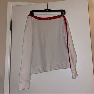 HONEY PUNCH XS OFF ONE SHOULDER LONG SLEEVE TOP IN GREAT CONDITION